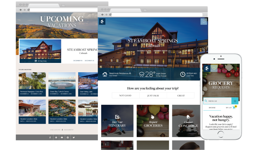Exclusive Resorts member app
