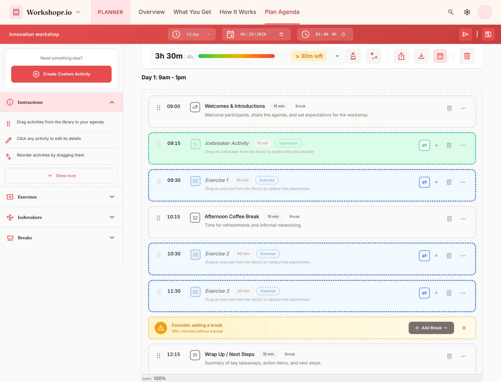 Workshopr.io facilitation platform